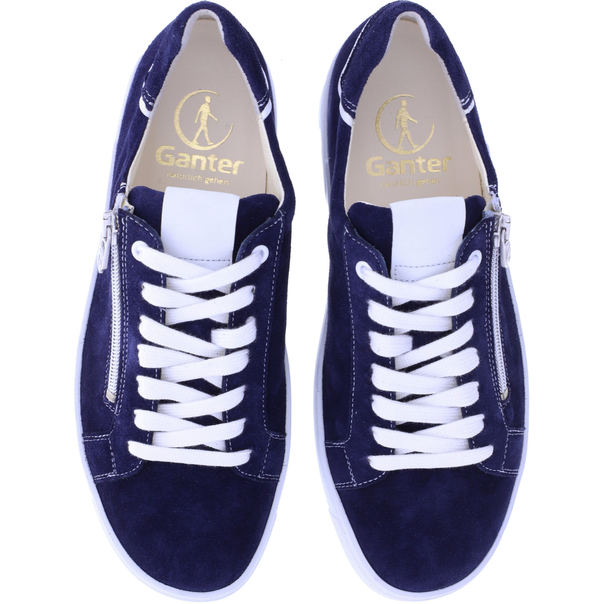 Ganter / Giulietta / Navy Veloursleder / Weite: G / Wechselfußbett / 5-204122-3100 / Damen