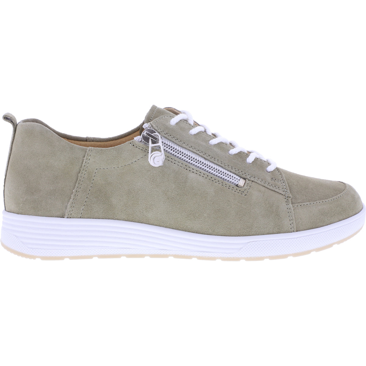 Ganter Sensitiv / Klara / Salbei Velours / Weite K / Leder / Art: 5-208188-5400 Damen Schnürer