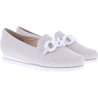 Hassia / Pisa / Sand Twistleder / Wechselfußbett / Art: 5-301539-1300 / Damen Slipper