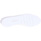 Hassia / Pisa / Platin Gloss Leder / Wechselfußbett / Art: 5-301547-7500 / Damen Slipper