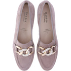 Hassia / Pisa / Pearl Beige Veloursleder / Wechselfußbett / Art: 5-301548-4900 / Damen Slipper