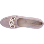 Hassia / Pisa / Pearl Beige Veloursleder / Wechselfußbett / Art: 5-301548-4900 / Damen Slipper