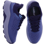 Orthofeet® | Expedition Trail Low | Grau/Blau | Hands-Free Schuhe - wasserfest | Damen Schnürer