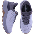 Orthofeet® | Expedition Trail Low | Hellgrau/Terracotta | Hands-Free Schuhe - wasserfest | Damen