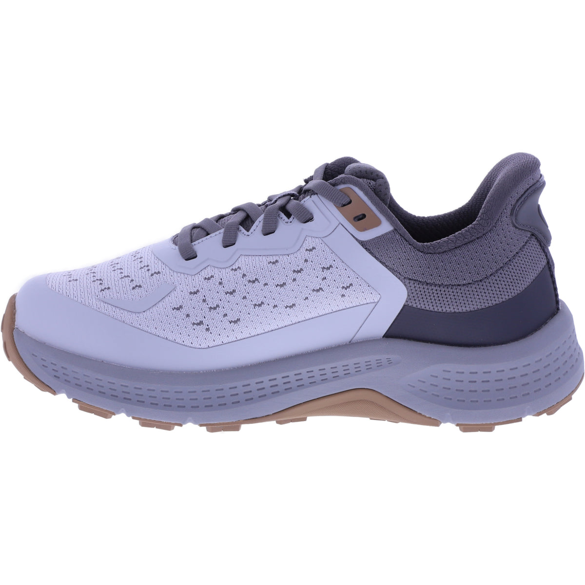 Orthofeet® | Expedition Trail Low | Hellgrau/Terracotta | Hands-Free Schuhe - wasserfest | Damen