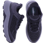 Orthofeet® | Expedition Trail Low | Schwarz/Dunkelgrau | Hands-Free Schuhe - wasserfest | Damen