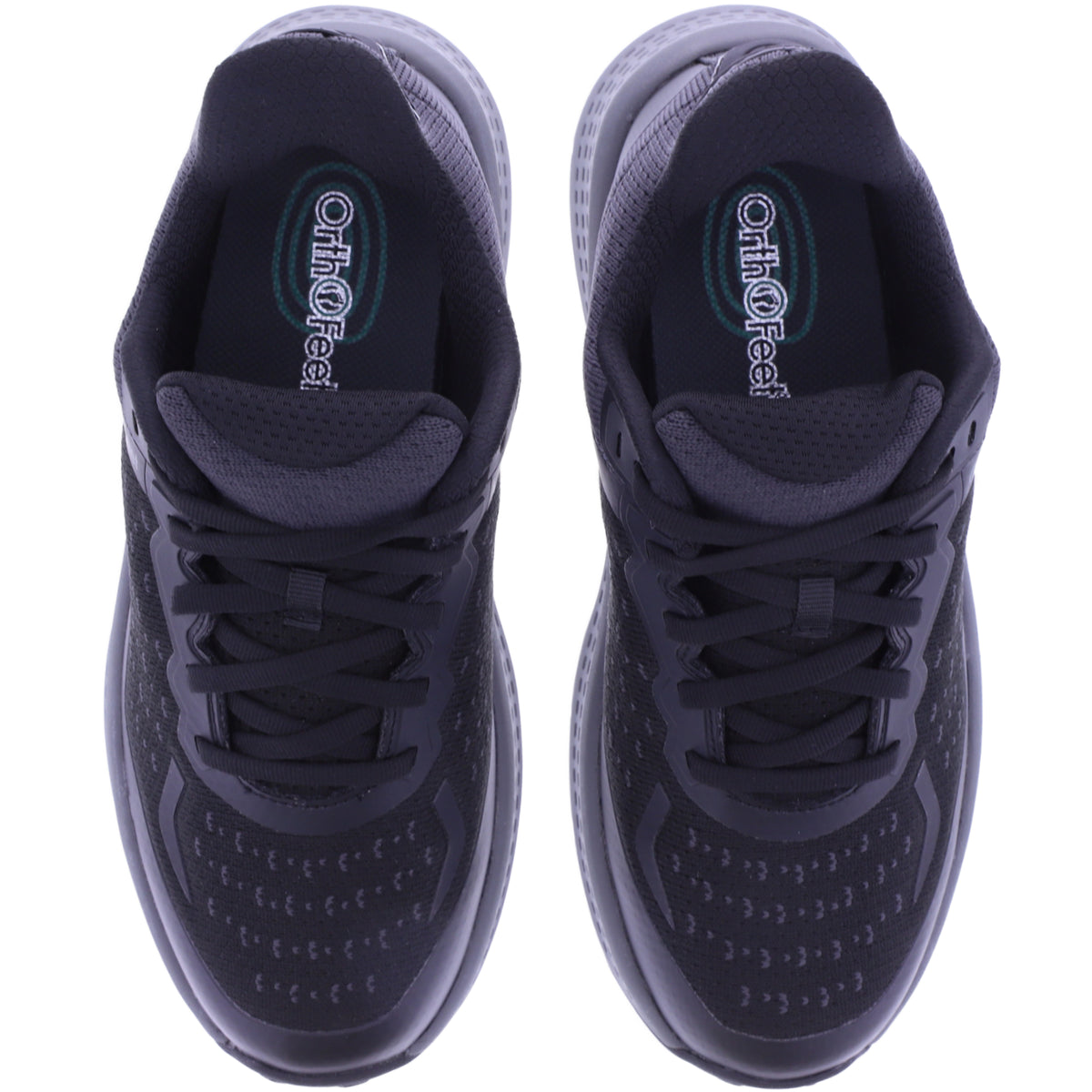 Orthofeet® | Expedition Trail Low | Schwarz/Dunkelgrau | Hands-Free Schuhe - wasserfest | Damen