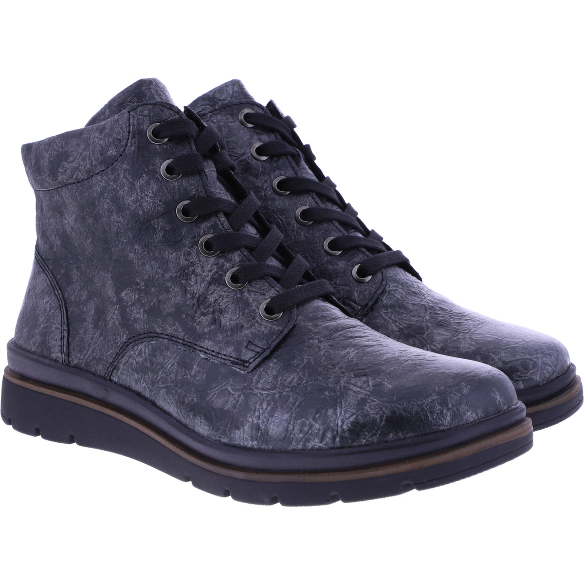 Fidelio | Gallery | Schwarz Priming | Leder | Multistretch | Weite: G½ | Damen Booties