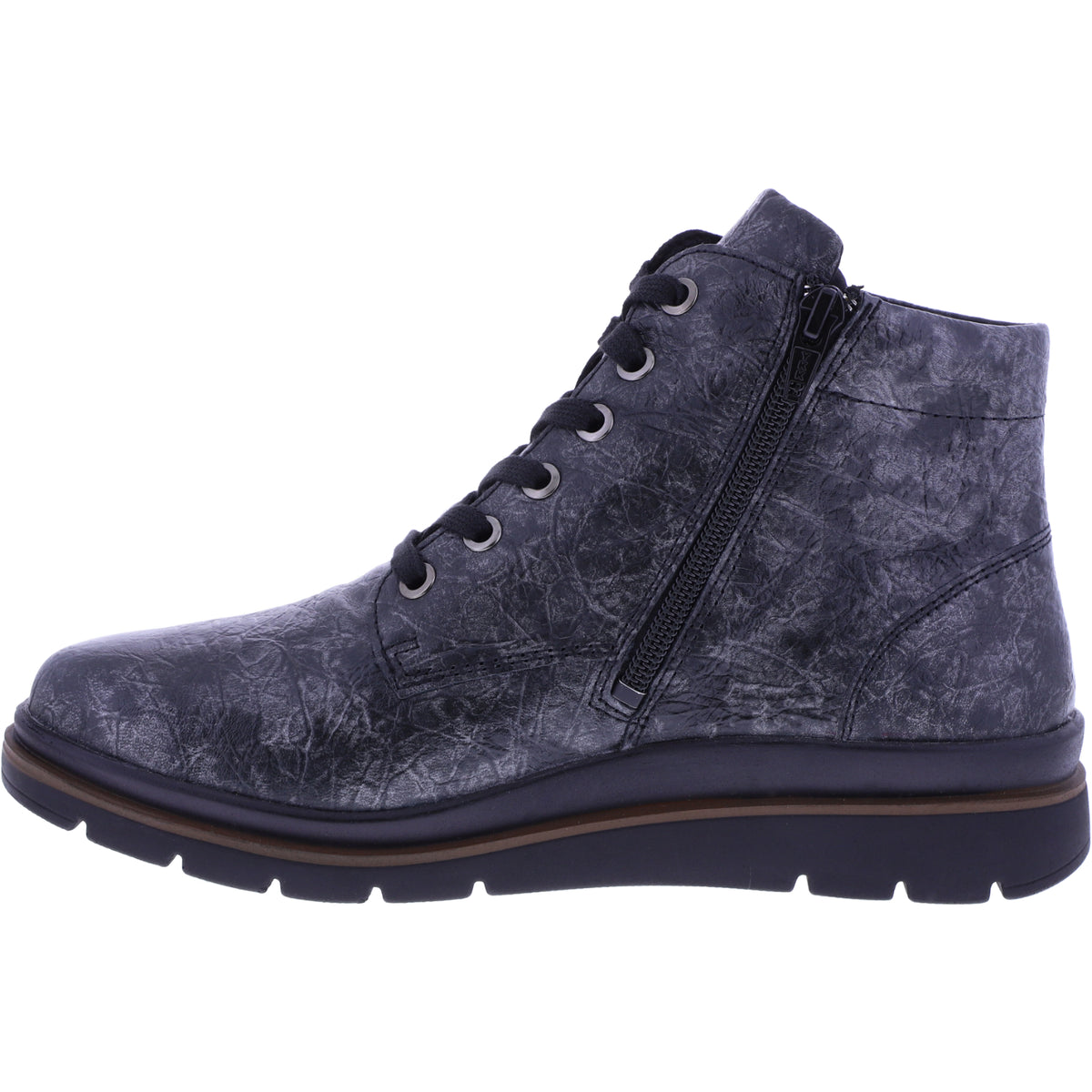 Fidelio | Gallery | Schwarz Priming | Leder | Multistretch | Weite: G½ | Damen Booties
