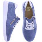 Fidelio | Hi Energy | Royal-Blau | Nubukleder | Multistretch | Weite: H | Damen Schnürer