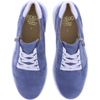 Fidelio | Hi Energy | Royal-Blau | Nubukleder | Multistretch | Weite: H | Damen Schnürer