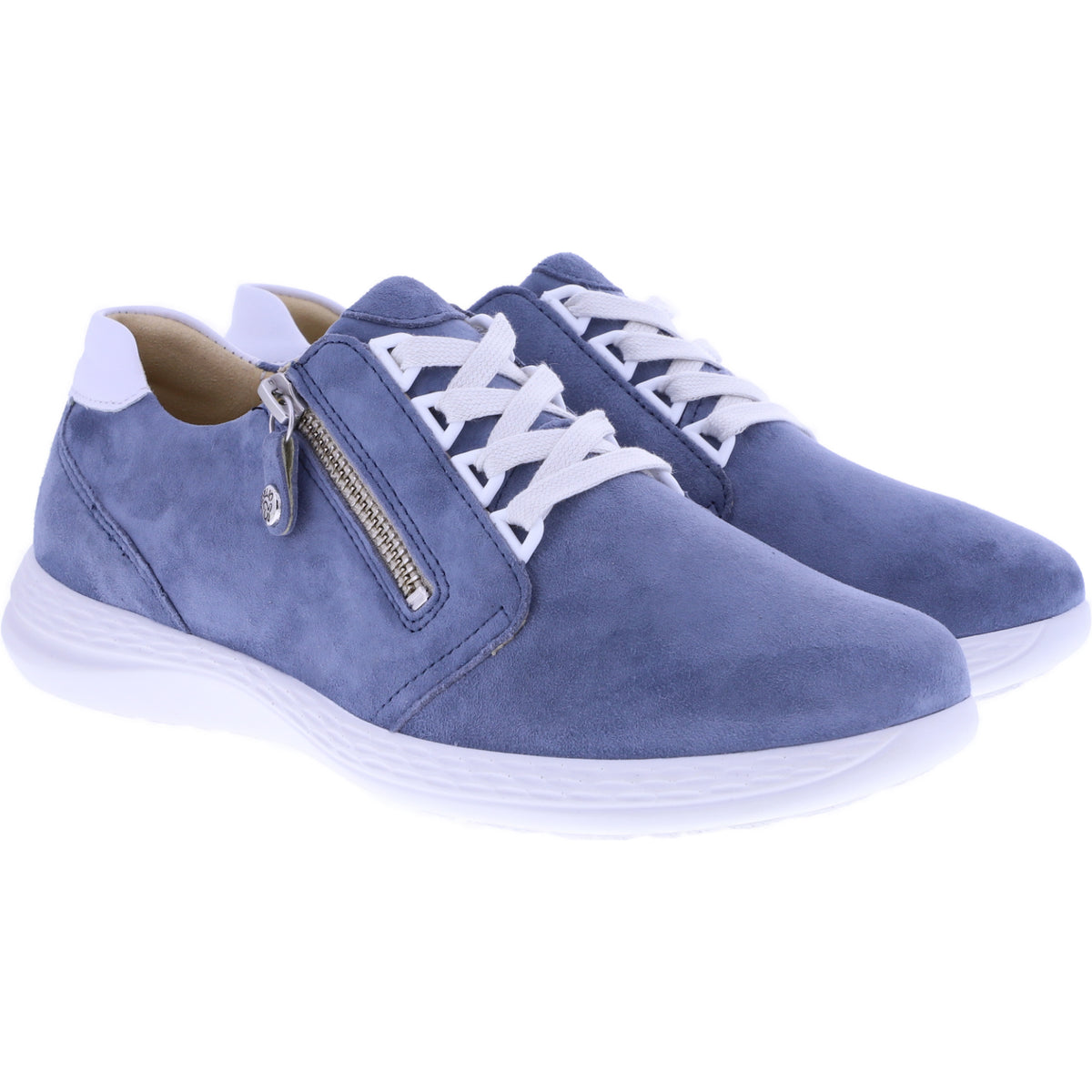 Fidelio | Hi Energy | Royal-Blau | Nubukleder | Multistretch | Weite: H | Damen Schnürer
