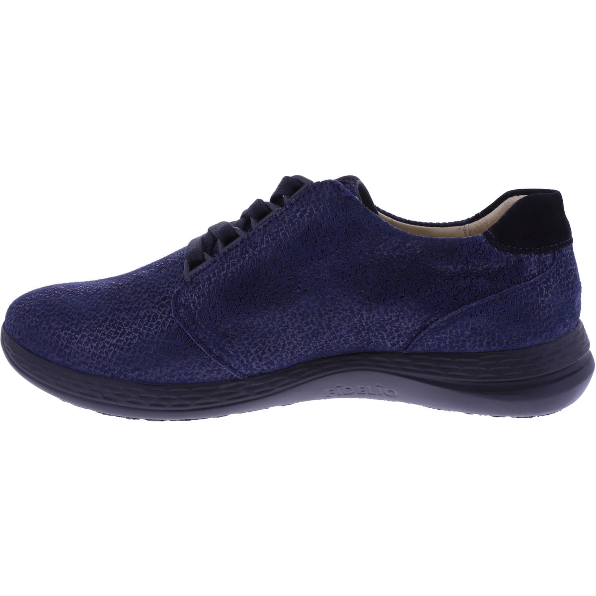 Fidelio | Hi Energy | Notte-Dunkelblau Float | Leder | Multistretch | Weite: H | Damen Schnürer