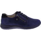 Fidelio | Hi Energy | Notte-Dunkelblau Float | Leder | Multistretch | Weite: H | Damen Schnürer