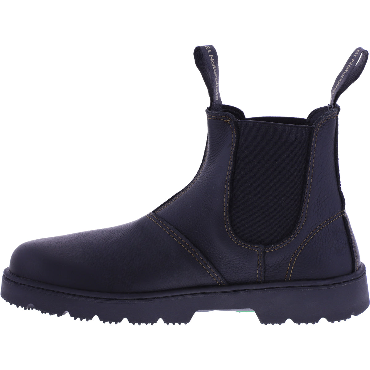El Naturalista | Nomada | N5262A | Schwarz Kalbsleder | Barfuß-Chelsea-Boots