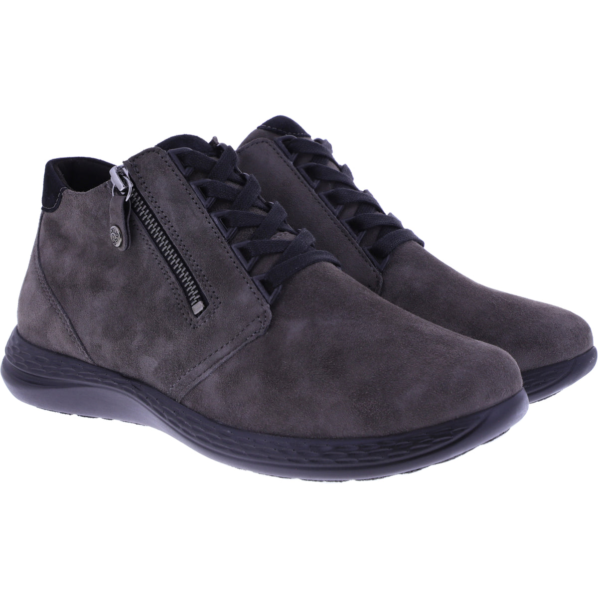 Fidelio | Hi Energy | Smoke Nubi-Grau | Leder | Multistretch | Weite: H | Damen Bootie