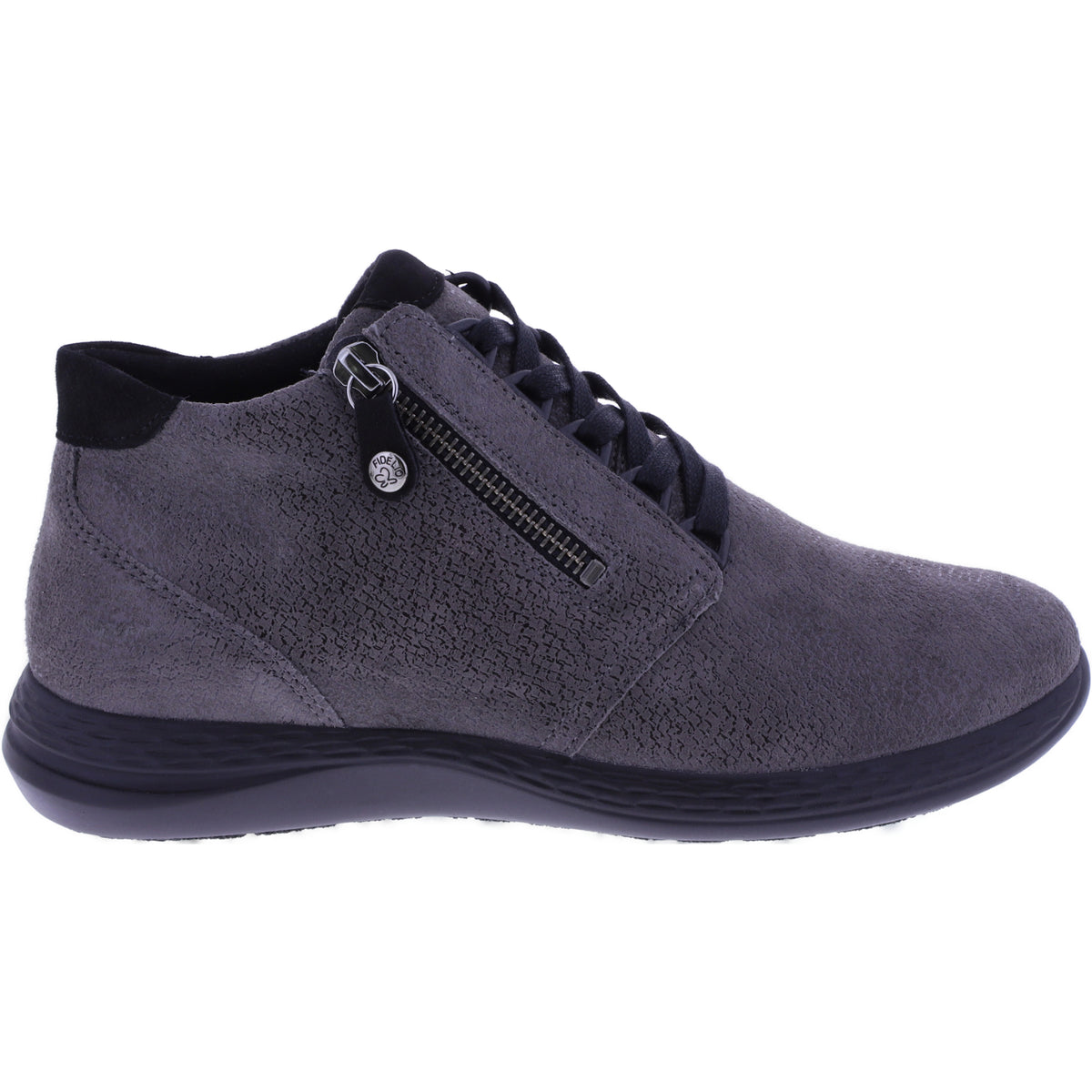 Fidelio | Hi Energy | Smoke-Grau Float | Leder | Multistretch | Weite: H | Damen Bootie