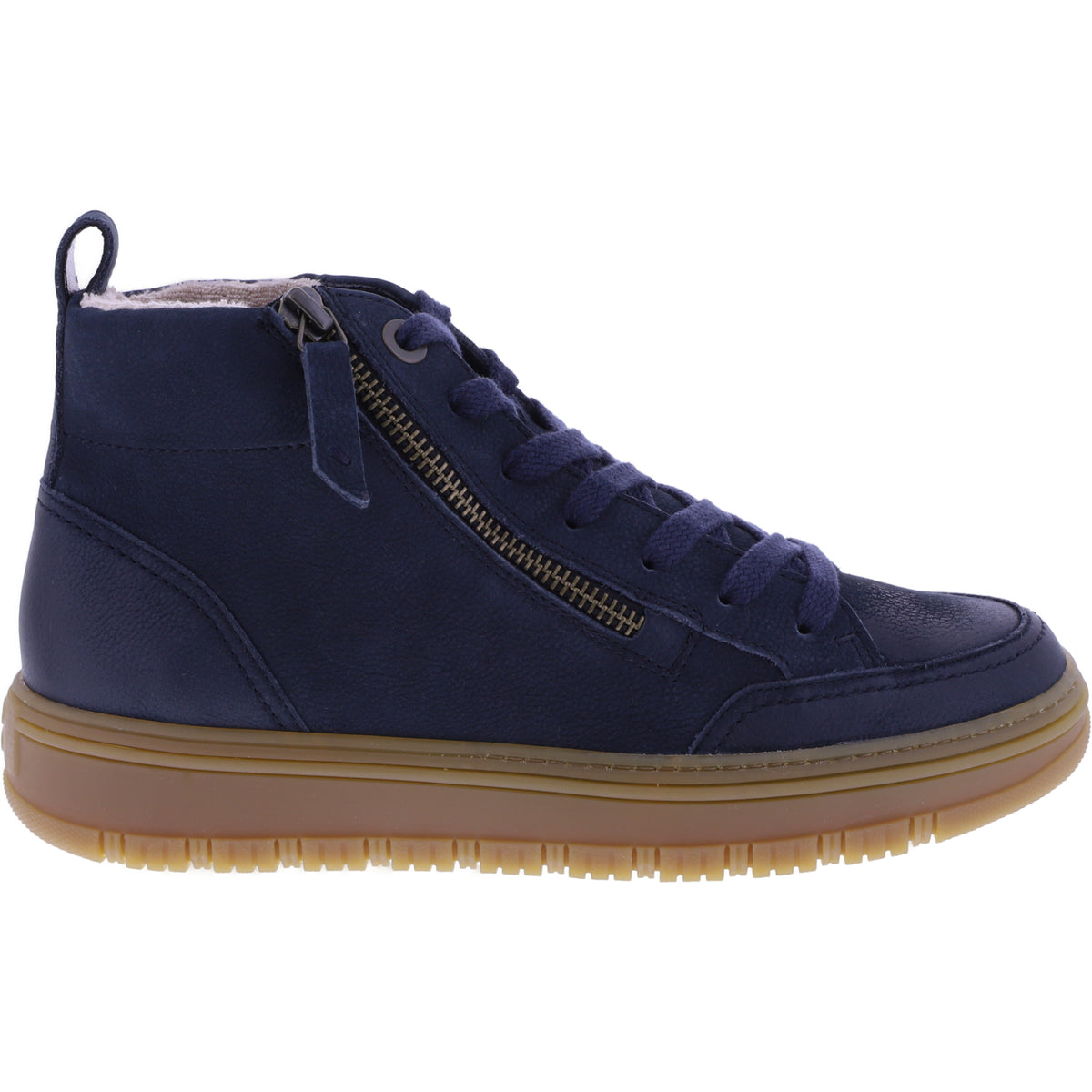 Paul Green | 5289-068 | Space-Dunkelblau | Wechselfußbett | Kalbsleder | Damen Booties