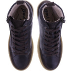Paul Green | 5289-128 | Mocca-Moro/Dunkelbraun | Wechselfußbett | Kalbsleder | Damen Booties