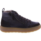Paul Green | 5289-128 | Mocca-Moro/Dunkelbraun | Wechselfußbett | Kalbsleder | Damen Booties