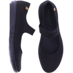 El Naturalista | Coral | N5301 | Schwarz-Schwarz | Kalbsleder | Damen Riemchen-Ballerinas