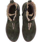 El Naturalista | Coral | N5349 | Forest-Olive | Kalbsleder | Damen Bootie mit Warmfutter