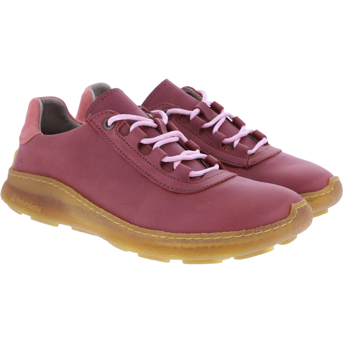 El Naturalista | Oroel | N5434 | Blush-Rosa geöltes Nubukleder | Damen Barfußschuhe