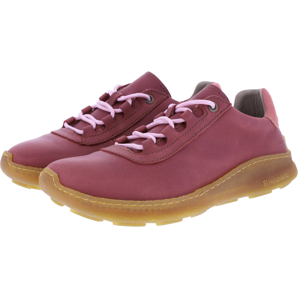 El Naturalista | Oroel | N5434 | Blush-Rosa geöltes Nubukleder | Damen Barfußschuhe