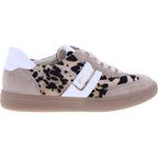 Paul Green | 5437-139 | Beige-Leo-Sand | Weiches Kalbsleder | Damen Sneaker