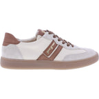 Paul Green | 5437-149 | Beige-Braun Vintage Look | Weiches Kalbsleder | Damen Sneaker