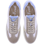 Paul Green | 5466-059 | White-Offwhite-Creme | Weiches Kalbsleder | Damen Sneaker