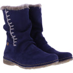 El Naturalista / Modell: N5468 Angkor / Farbe: Lux Suede Ocean Leder-Lammfell / Damen Stiefel