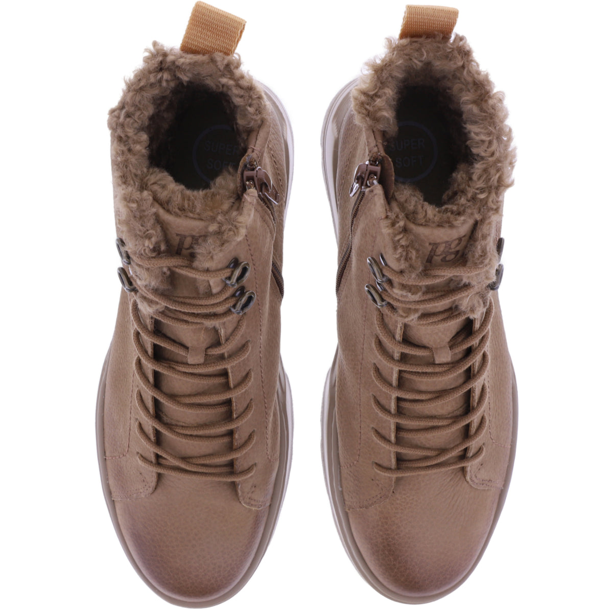 Paul Green | 5497-010 | Cuoio-Tan | Weiches Kalbsleder | Damen Stiefeletten