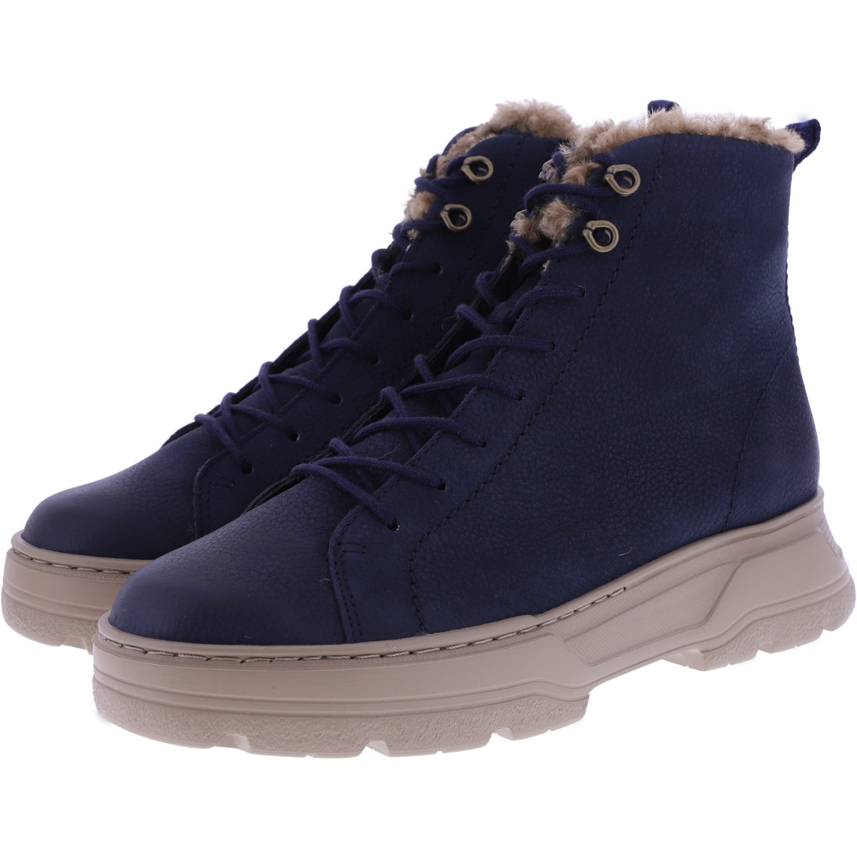 Paul Green | 5497-028 | Ocean-Dunkelblau | Weiches Kalbsleder | Damen Booties