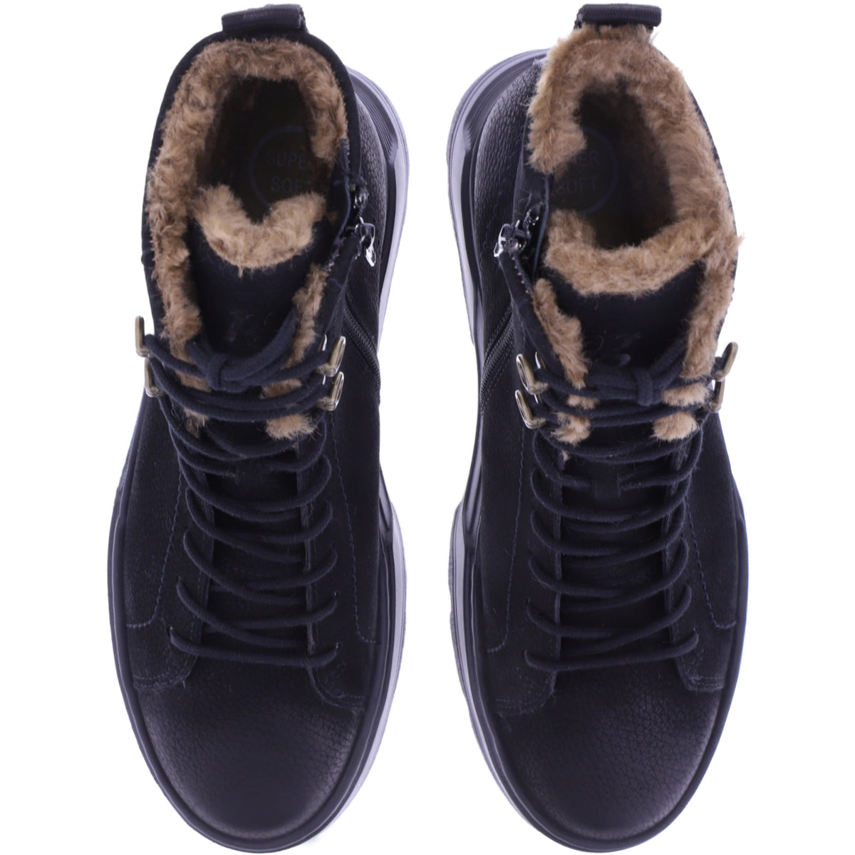 Paul Green | 5497-038 | Schwarz | Weiches Kalbsleder | Damen Booties