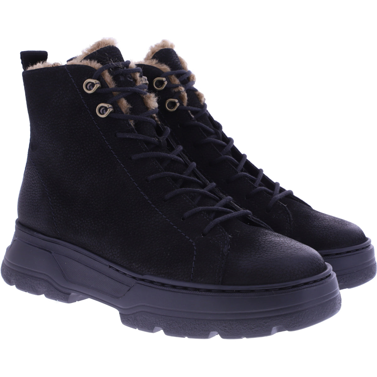 Paul Green | 5497-038 | Schwarz | Weiches Kalbsleder | Damen Booties
