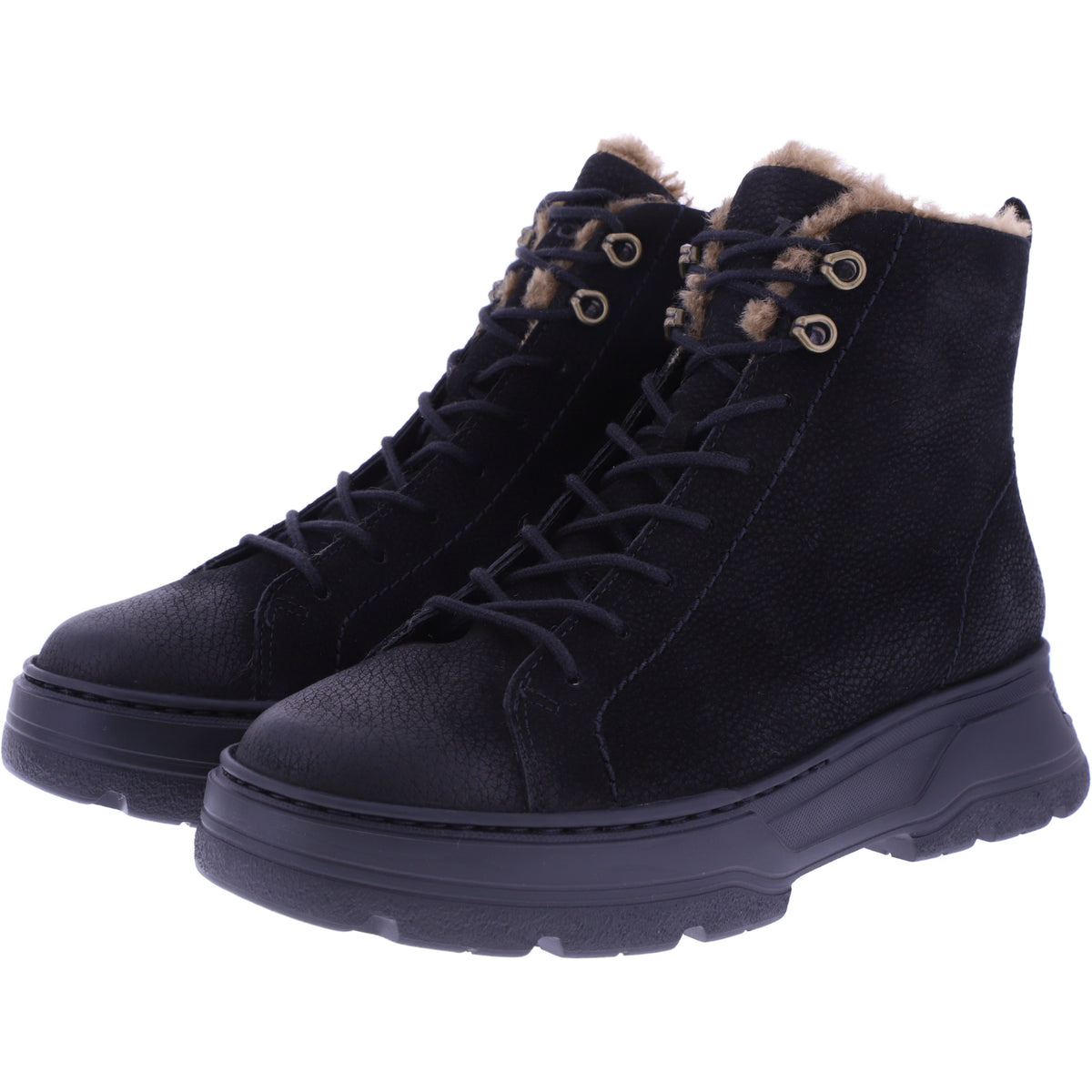 Paul Green | 5497-038 | Schwarz | Weiches Kalbsleder | Damen Booties