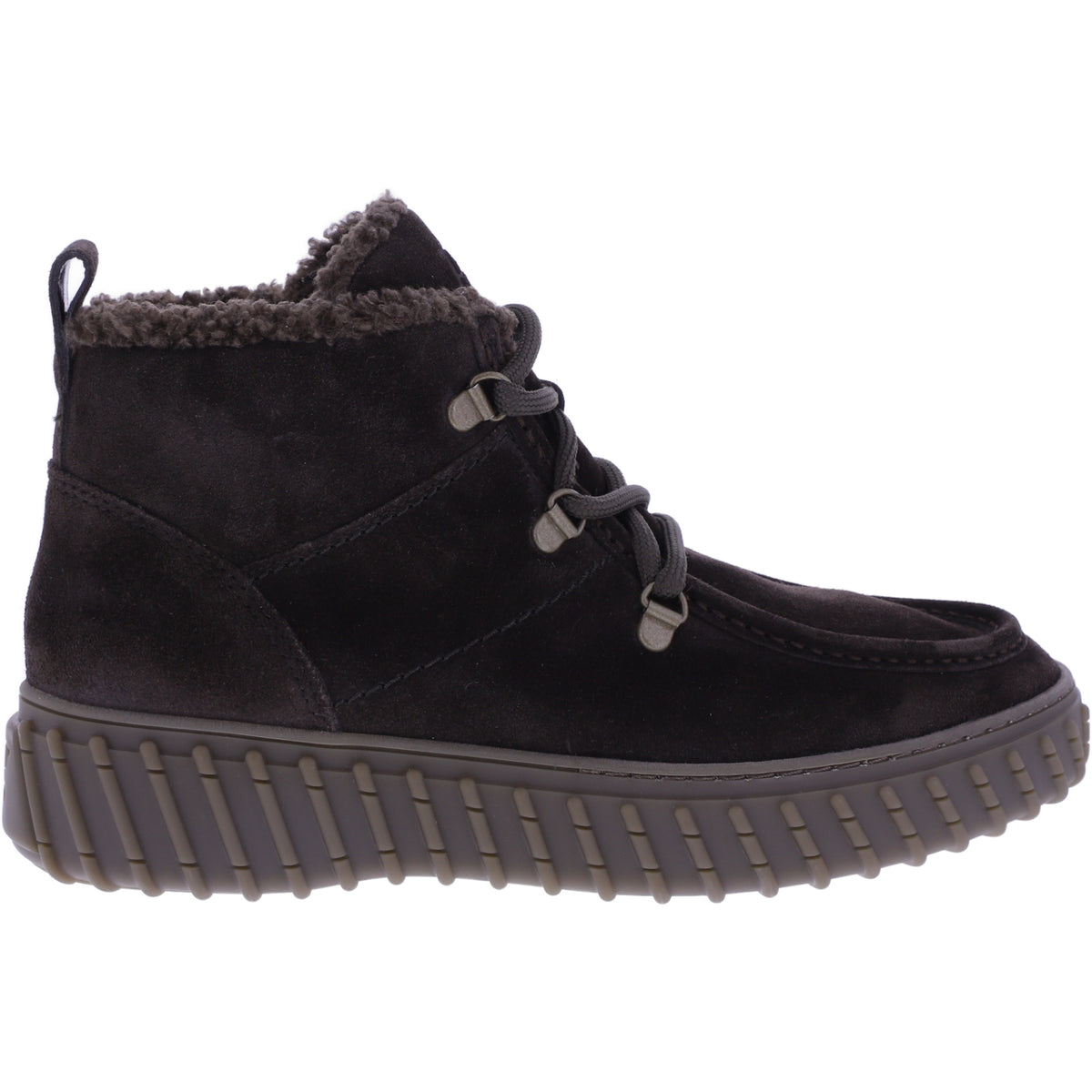 Paul Green | 5502-010 | Mocca-Braun | Weiches Kalbsleder | Damen Stiefeletten