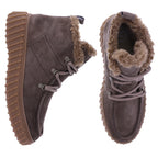 Paul Green | 5502-030 | Braun-Earth-Taupe | Weiches Kalbsleder | Damen Stiefeletten