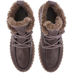Paul Green | 5502-030 | Braun-Earth-Taupe | Weiches Kalbsleder | Damen Stiefeletten