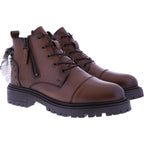 Good Step | Brasilia | Camel-Braun| Leder | 5531-C02 | Damen Schnürer-Boots