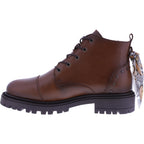 Good Step | Brasilia | Camel-Braun| Leder | 5531-C02 | Damen Schnürer-Boots