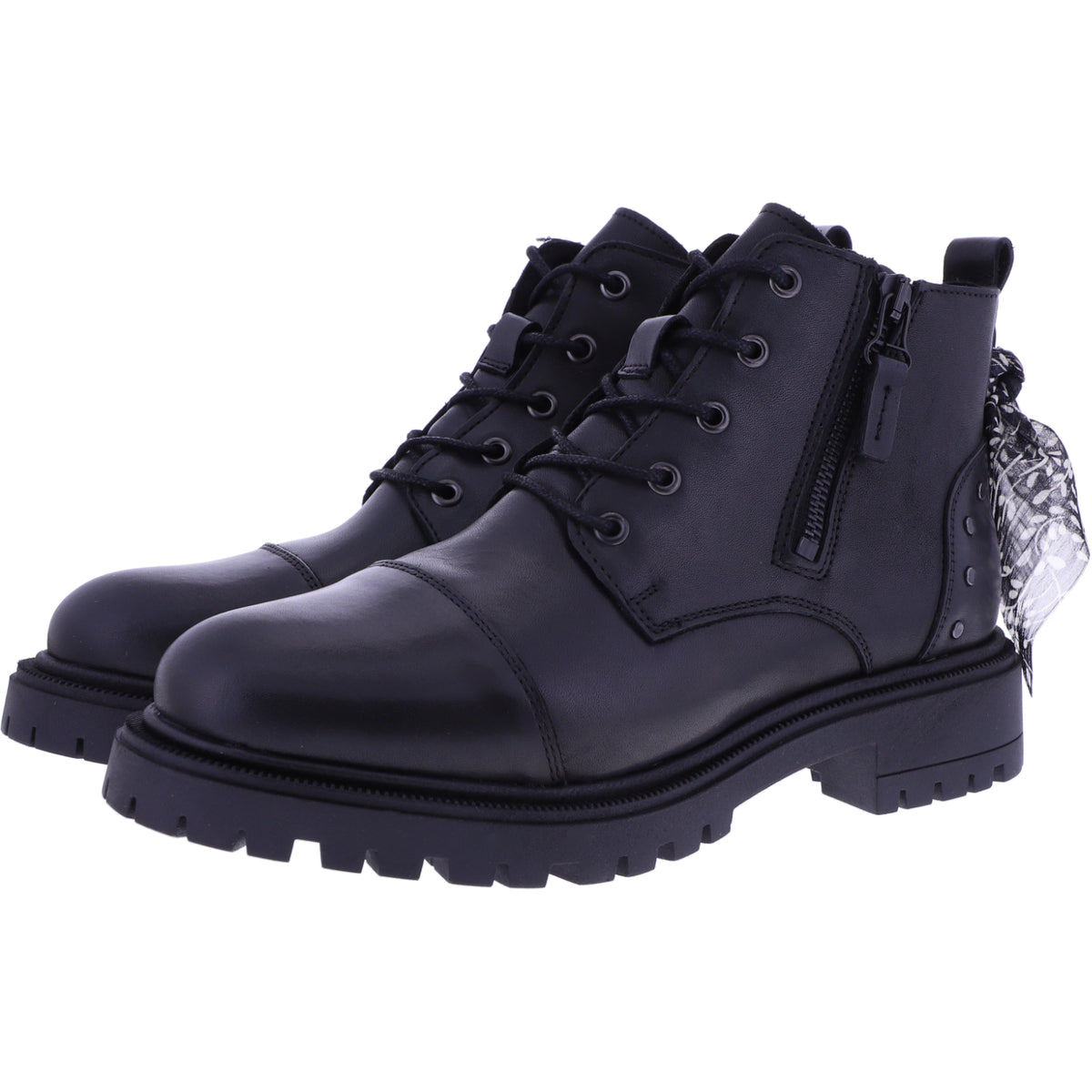 Good Step | Brasilia | Schwarz | Leder | 5531-C03 | Damen Schnürer-Boots