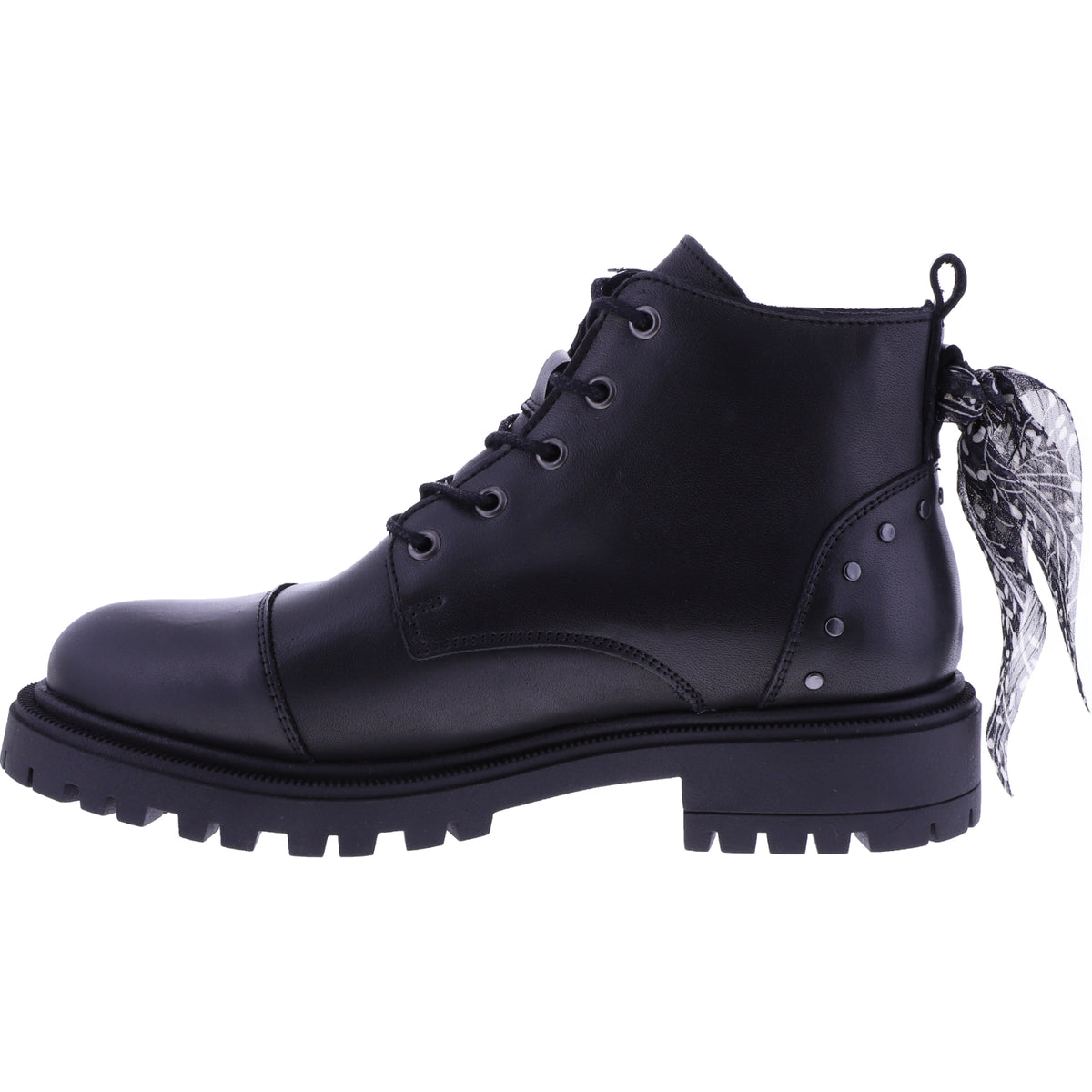 Good Step | Brasilia | Schwarz | Leder | 5531-C03 | Damen Schnürer-Boots
