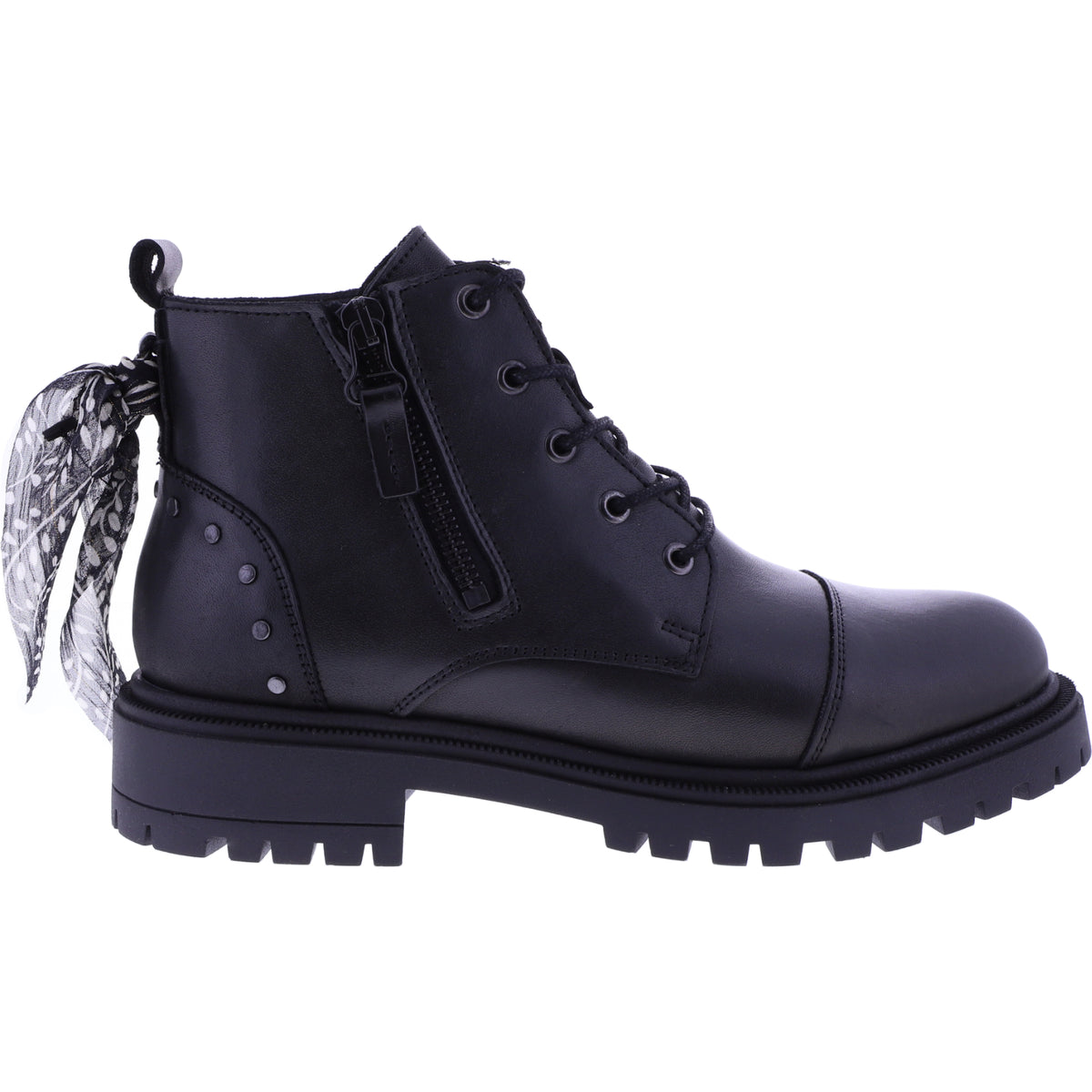 Good Step | Brasilia | Schwarz | Leder | 5531-C03 | Damen Schnürer-Boots