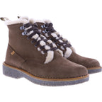 El Naturalista / Modell: N5579 Volcano / Brown-Braun / Kalbsleder-Lammfellfutter / Damen Stiefelette