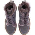 El Naturalista / Modell: N5579 Volcano / Grafito-Grau / Kalbsleder-Lammfellfutter / Damen Stiefelett