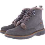 El Naturalista / Modell: N5579 Volcano / Grafito-Grau / Kalbsleder-Lammfellfutter / Damen Stiefelett