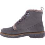 El Naturalista / Modell: N5579 Volcano / Grafito-Grau / Kalbsleder-Lammfellfutter / Damen Stiefelett
