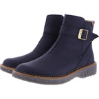 El Naturalista / Modell: N5580 Volcano / Black-Schwarz / Wax-Nappa / Damen Stiefelette